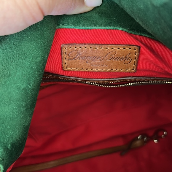 Dooney & Burke Elegant Brown Leather Handbag - Picture 14 of 17